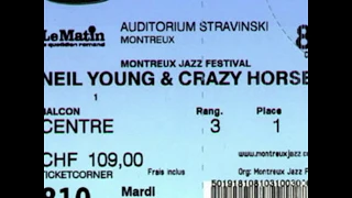 Neil Young: "From Hank to Hendrix" audience recording, live 2001 Montreux