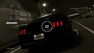 Gran Turismo®SPORT 2015 Ford Mustang Laguna Seca edition build wins the race at Tokyo