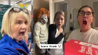 SCARECAM Pranks Reaction 2023  #8 |Funny Scare Pranks/Jumpscare/Funny Videos//UltrascareImpressions/