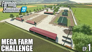 MEGA FARM Challenge | Timelapse #1 | Farming Simulator 22