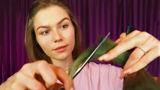 ASMR Relaxing Haircut for Sleep. RP, Personal Attention