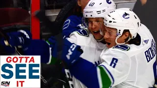 GOTTA SEE IT: Elias Pettersson Caps First Career Hat Trick With Canucks’ OT Winner