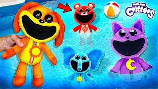 Poppy Playtime 3 - DOGDAY VS CATNAP (Pool Party) Smiling Critters!!