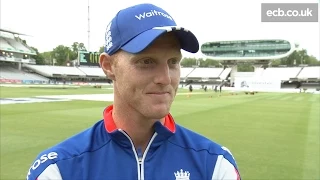 Ben Stokes interview after hitting fastest Test hundred at Lord's