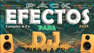 Pack de 30 Efectos, Samples & Fx para DJ 2024 || + 20 pads samples para base ||#material #estreno