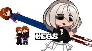 LEGS || Chucky and the fam || Gacha club