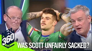 Was Curtis Scott unfairly sacked? Buzz and Kenty clash! I NRL 360 I Fox League