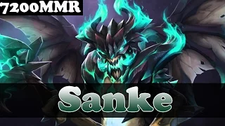 Dota 2 - Sanke 7200 MMR Plays Outworld Devourer - Ranked Match Gameplay!