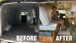 30 DAY VAN BUILD | DIY Chevy Express Camper Van Build