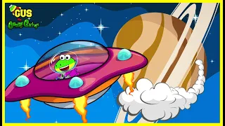 Gus the Gummy Gator SPACE MISSION! Learn about Planets and Find the ENERGY STAR!