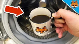 Dump Coffee in your Washing Machine and WATCH WHAT HAPPENS💥(Amazing)🤯