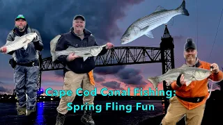 Cape Cod Canal Striper Fishing: Spring Fling Fun