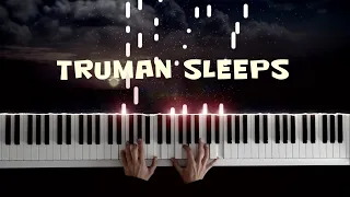 Truman Sleeps Philip Glass Piano Cover The Truman Show Piano Tutorial