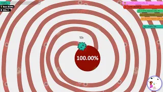 Paper.io 3 Map Control: 100.00% [Circling the Whole] Covid