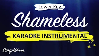 Shameless – The Weeknd (Karaoke Instrumental) Lower Key