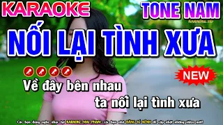 Nối Lại Tình Xưa Karaoke Nhạc Sống Tone Nam ( Phối Hay ) - Karaoke Mai Phạm