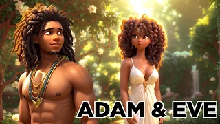 The Story Of Adam & Eve - Bible Stories| AI Animation