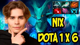 НИКС ТЕСТИТ НОВОГО ГЕРОЯ В ДОТА 1x6 | NIX DOTA 2 LESHRAC