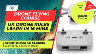 Learn all the Important 2023 UK drone laws & Regulations in 15 mins - Know 80% in 20% of the time