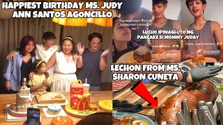 BIRTHDAY NI JUDAY GANITO ANG GANAPAN. MS. SHARON MAY REGALO NA LECHON. + LUCHO  NAGLUTO NG PANCAKE🥰