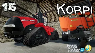 Korpi - SurvivalChallenge - ep 15 - Farming Simulator 22 - FS22 Xbox series X Giants Software