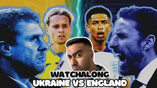 UKRAINE 1-1 ENGLAND | MUDRYK WATCH | EURO QUALIFICATION | WATCHALONG & LIVE REACTIONS