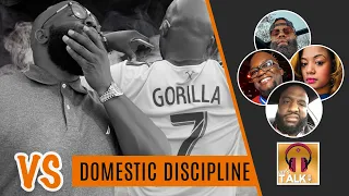Things go OFF THE RAILS when Anton and Chicagorilla debate DOMESTIC DISCIPLINE | Lapeef "Let's Talk"