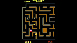 Jr. Pac-Man (ARCADE 1983) - Complete Game, Final Score 300,020