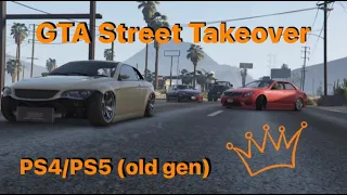 GTA 5 Street Takeover  Sideshow  Car Meet  PS4 (Old Gen) Road To 1.1K