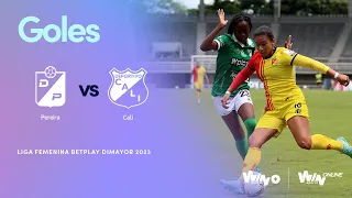 Pereira vs. Cali (goles) | Liga Femenina BetPlay Dimayor 2023 |  Fecha 7