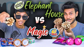 Magic vs Elephant House | ICE CREAM | FOOD REVIEW | SRI LANKAN FOOD | Magu ASMR