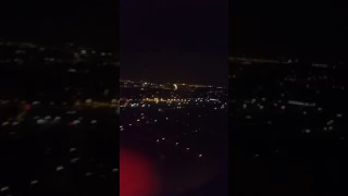 Ночная посадка в аэропорту Шереметьево