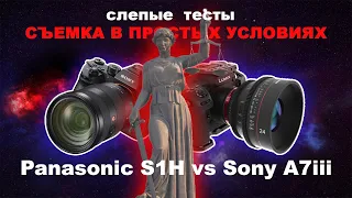 Слепые сравнения #SonyA7iii vs #PanasonicS1H