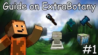 Guide on ExtraBotany 1.12.2 #1 Basics and new flowers