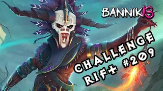 DIABLO 3 - Challenge Rift 209 Guide! LOD Witch Doctor Haunt with Piranhas!