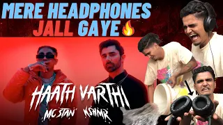 MC STΔN X @KSHMRmusic HAATH VARTHI (Official Video) | 2023 | REACTION