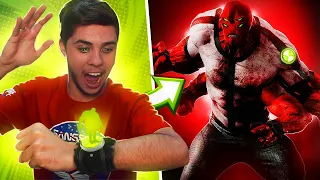 VIREI O ALIEN MAIS FORTE COM O OMNITRIX DO BEN 10!!!!