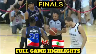 FINALS | Strong Group PH vs Al Riyadi Full Game Highlights | 33rd Dubai International Basketball