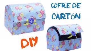 DIY - Cofre de Cartón