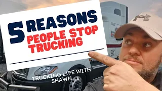 Top 5 Reasons People Don't Make It As A OTR TRUCK DRIVER!