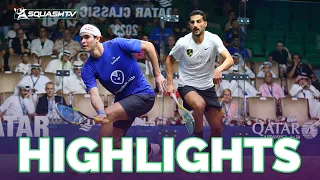 "They Want to See More!" | Hesham v Elias | QTerminals Qatar Classic 2023 | SF HIGHLIGHTS!