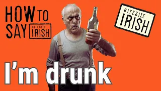 How to say I'm Drunk in Irish. #bitesizeirish