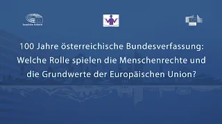 100 Jahre österreichische Bundesverfassung