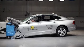 Volvo S90 Crash Test (2017) Best Performing Ever [YOUCAR]