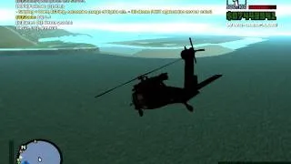 GTA SA UH-60 Blackhawk from CoD4 mod