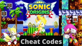 Sonic Origins - Cheat Codes