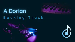 A Dorian - Smooth guitar backing track