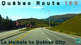 Québec Route 138 WB - La Malbaie to Québec City