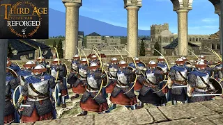 WEST OSGILIATH, FRONTLINE OF THE FREE PEOPLES (Siege Battle) - Third Age: Total War (Reforged)