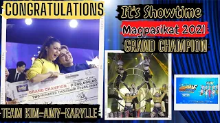 It's Showtime #Magpasikat 2021 |Nov 27, 2021 |Congratulations TEAM KARYLLE-AMY-KIM!